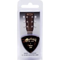 C.F. Martin & Co Sachet de 12 médiators 0.46mm Light, Faux Tortoise - Vue 1