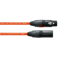 Cordial Câble micro XLR 5 m orange - Vue 1