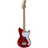 G&L Tribute Fallout Bass Candy Apple Red - Vue 1