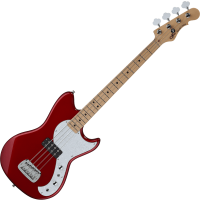 G&L Tribute Fallout Bass Candy Apple Red - Vue 2