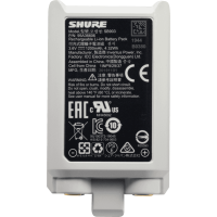 Shure Accu Li-Ion pour émetteurs SLXD1 - SLXD2 - Vue 1