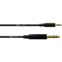 Cordial Câble audio stéréo minijack/jack 3 m - Vue 1