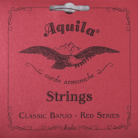 Aquila 12B Red Jeu banjo 5 cordes, dcgCg', Tirant médium - Vue 1
