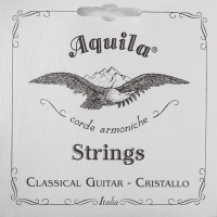 Aquila 138C Cristallo Jeu Guitare classique, Tirant Fort - Vue 1