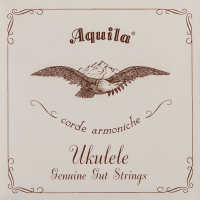 Aquila 1U Boyau Naturel, jeu Ukulélé soprano,GCEA, Sol aigu - Vue 1