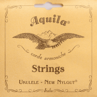 Aquila 95U Nylgut Jeu Mini Ukulélé (soprano piccolo), GCEA  - Vue 1