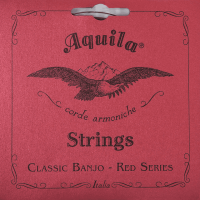 Aquila 11B Reds Jeu Banjo 5 cordes, DBGDG, Tirant normal - Vue 1