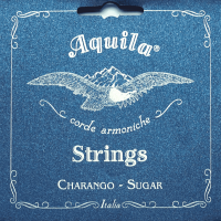 Aquila 19CH Sugar Jeu Charango, ee-aa-Ee-cc-gg, Tirant médium - Vue 1