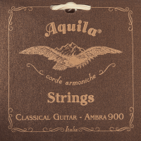 Aquila 55C Ambra 900 Jeu Guitare Classique Ancienne (Torres/Pujol) - Vue 1