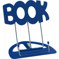 K&M Pack de 12 pupitres de table bleus Book - Vue 1