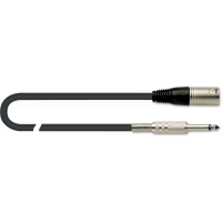Quiklok Câble microphone XLR mâle - jack mono 9 m - Vue 1