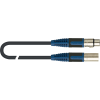 Quiklok Câble microphone XLR 1 m - Vue 1