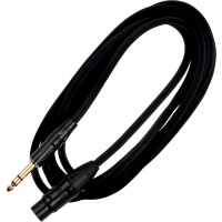 Quiklok Câble microphone XLR femelle - jack stéréo 3 m - Vue 3