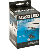 Quiklok MS/22LED lampe 4 LED pour pupitre avec clamp - Vue 2