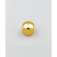 Lutherie bouton dome métal gold insert nylon - Vue 1
