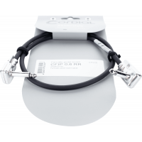 Cordial Câble patch guitare jack coudés pancake 15 cm  - Vue 2