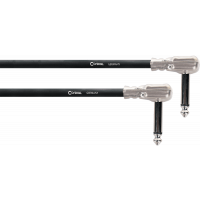 Cordial Câble patch guitare jack coudés pancake 30 cm  - Vue 1