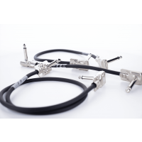 Cordial Câble patch guitare jack coudés pancake 60 cm  - Vue 7