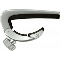 Dunlop Pivot Capo Satin Chrome - Vue 1