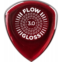 Dunlop Flow Gloss 3 mm, sachet de 12 - Vue 1