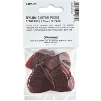 Dunlop Nylon Standard 1,25 mm, player's pack de 12 - Vue 2