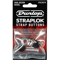Dunlop Straplok Dual Design, nickel (set de 2) - Vue 2