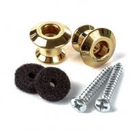 Dunlop Straplok Dual Design, gold (set de 2) - Vue 1