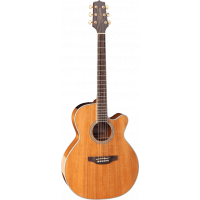 Takamine GN77KCE-NAT NEX, cutaway électro-acoustique, Natural - Vue 1