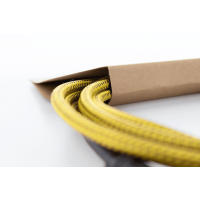 Cordial Câble guitare jack droit/coudé 3 m tweed jaune - Vue 7