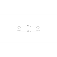 Cordial Câble audio double Rca / Rca 1 m - Vue 2