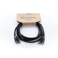 Cordial Câble audio double Rca / Rca 1,5 m - Vue 3