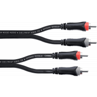 Cordial Câble audio double Rca / Rca 3 m - Vue 1