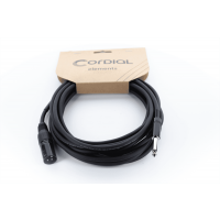 Cordial Câble audio XLR mâle / jack mono 5 m - Vue 3
