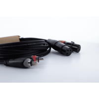 Cordial Câble audio double XLR femelle / RCA 1,5 m - Vue 7