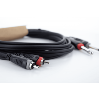 Cordial Câble audio double jack mono - RCA 6 m - Vue 4