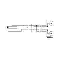 Cordial Câble Y bretelle mini-jack stéréo / 2 RCA 1 m - Vue 2