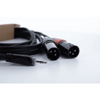 Cordial Câble Y bretelle mini-jack stéréo / 2 XLR mâle 1 m - Vue 5