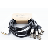 Cordial Câble interface sub-D / 8 XLR mâles 1,5 m - Vue 3