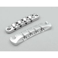 Lutherie BB100 kit chevalet + cordier basse 4c satin chrome - Vue 2