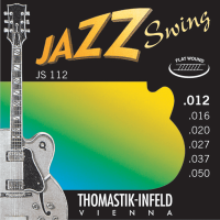 Thomastik Jeu Jazz Swing Flat Wound 12-50 - Vue 1