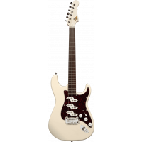 G&L Tribute Comanche Olympic White touche palissandre - Vue 1