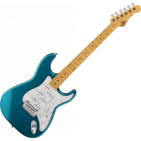 G&L Tribute Comanche Emerald Blue touche érable - Vue 2
