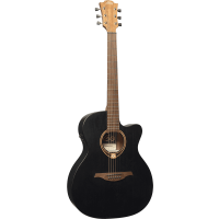 Lâg T70ACE-BLS Auditorium Cutaway Electro Black Satin - Vue 1