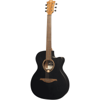 Lâg T70ACE-BLS Auditorium Cutaway Electro Black Satin - Vue 3
