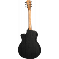 Lâg T70ACE-BLS Auditorium Cutaway Electro Black Satin - Vue 5