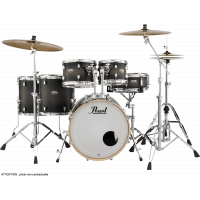 Pearl Decade Maple rock 6 fûts Satin Black Burst - Vue 2