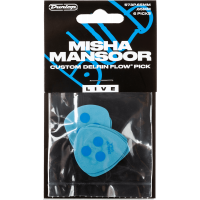 Dunlop Misha Mansoor Delrin Flow 0,65 mm, sachet de 6 médiators - Vue 1