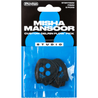 Dunlop Misha Mansoor Delrin Flow 0,73 mm, sachet de 6 médiators - Vue 1