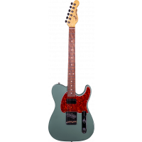 G&L Fullerton Deluxe ASAT Classic Bluesboy Macha Green touche palissandre - Vue 1