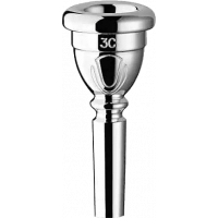 Denis Wick Embouchure Cornet Ultra plaquée argent 3C - Vue 1